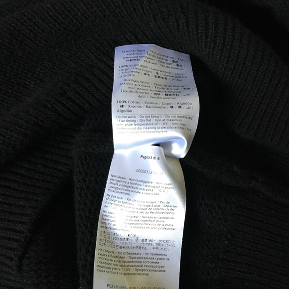 Valentino RED , Wool Sweater Black Women - Picture 6 of 8